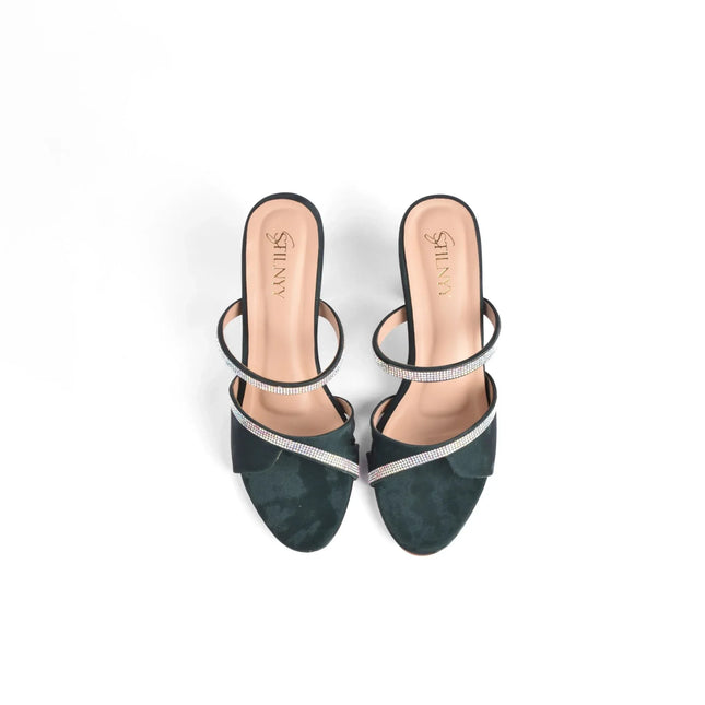 Midnight Aurora Strap Heels - Stilnyy
