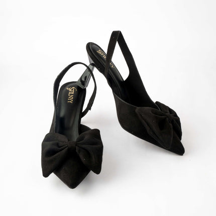 Midnight Charm Bow Heels - Stilnyy