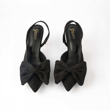 Midnight Charm Bow Heels - Stilnyy